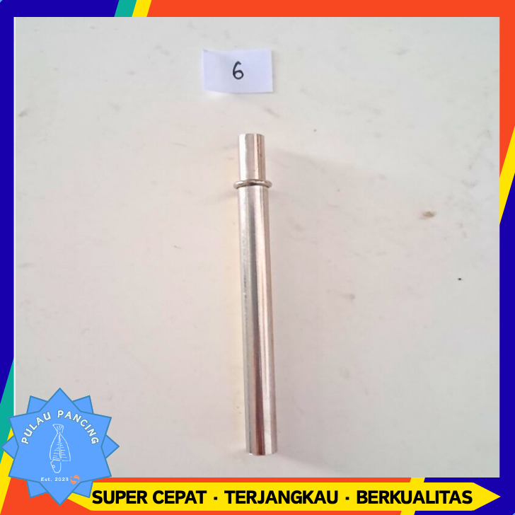 Pipa Sambung Stainless 6 mm (Pipa Sock)