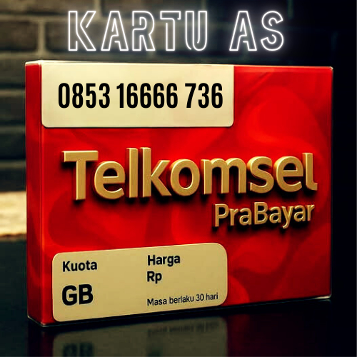 Nomor Cantik Telkomsel As - Nomer Cantik Kartu As Jaringan 4G/5G Kwartet 6666