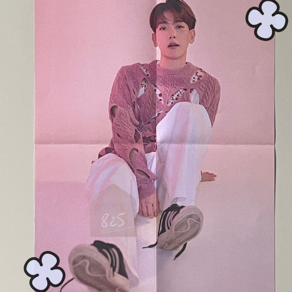 [READY STOCK] EXO Baekhyun Delight Chemistry Folded Poster