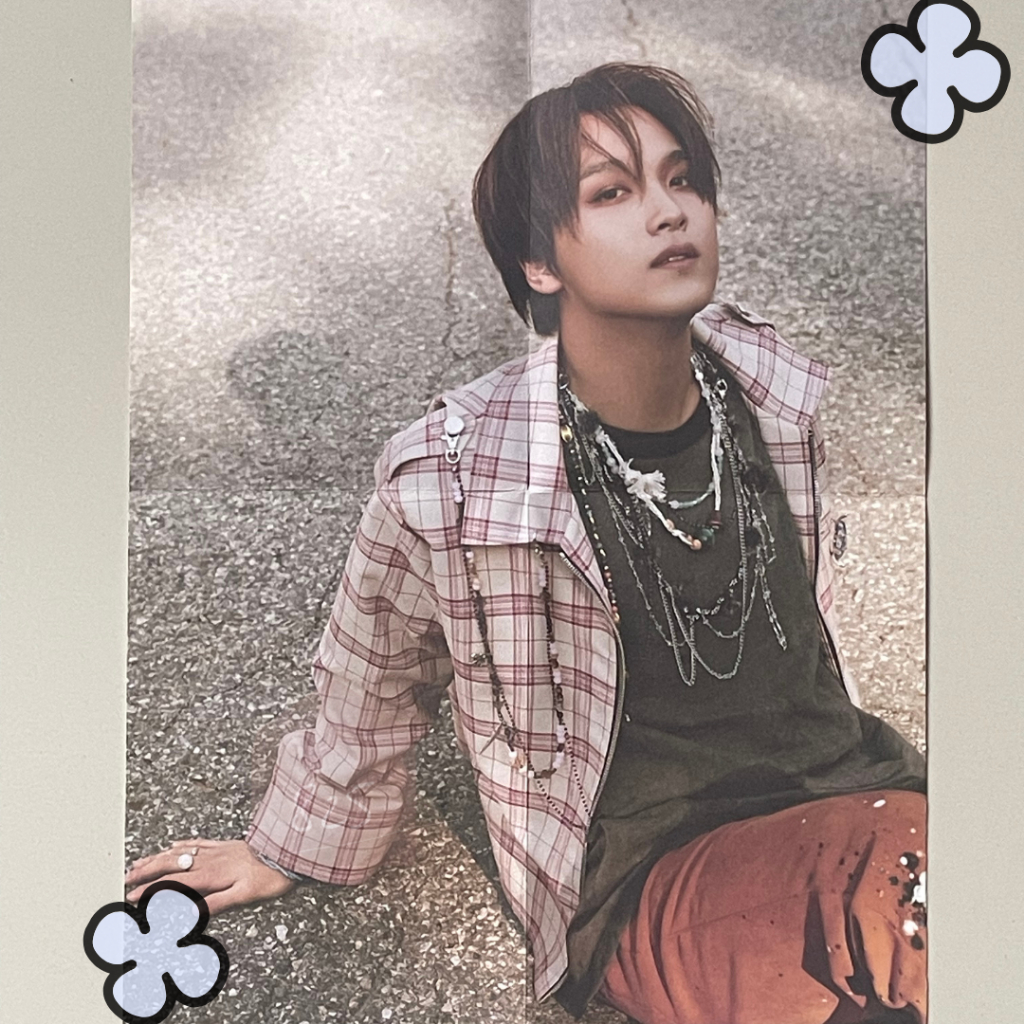 [READY STOCK] NCT Dream Haechan Hot Sauce Chilling Official Folded Poster