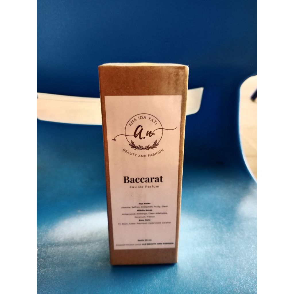 Original Baccarat Parfum Halal Wanita Terbaik Tahan Lama Original BPOM Eau De Parfum 30ML