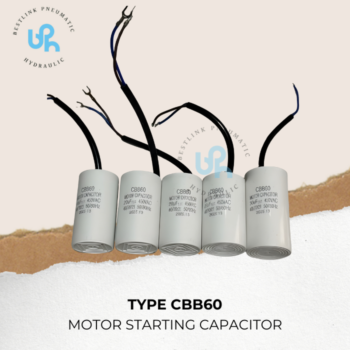 Motor Starting Capacitor CBB60 / kapasitor motor starting CBB-60 / Dinamo Motor CBB 60