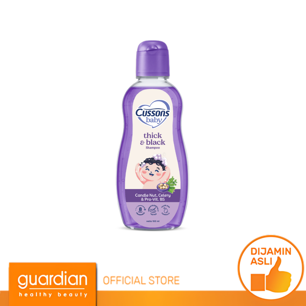 Cussons Baby Shampoo Natural Kemiri Aloe Seledri 100ml