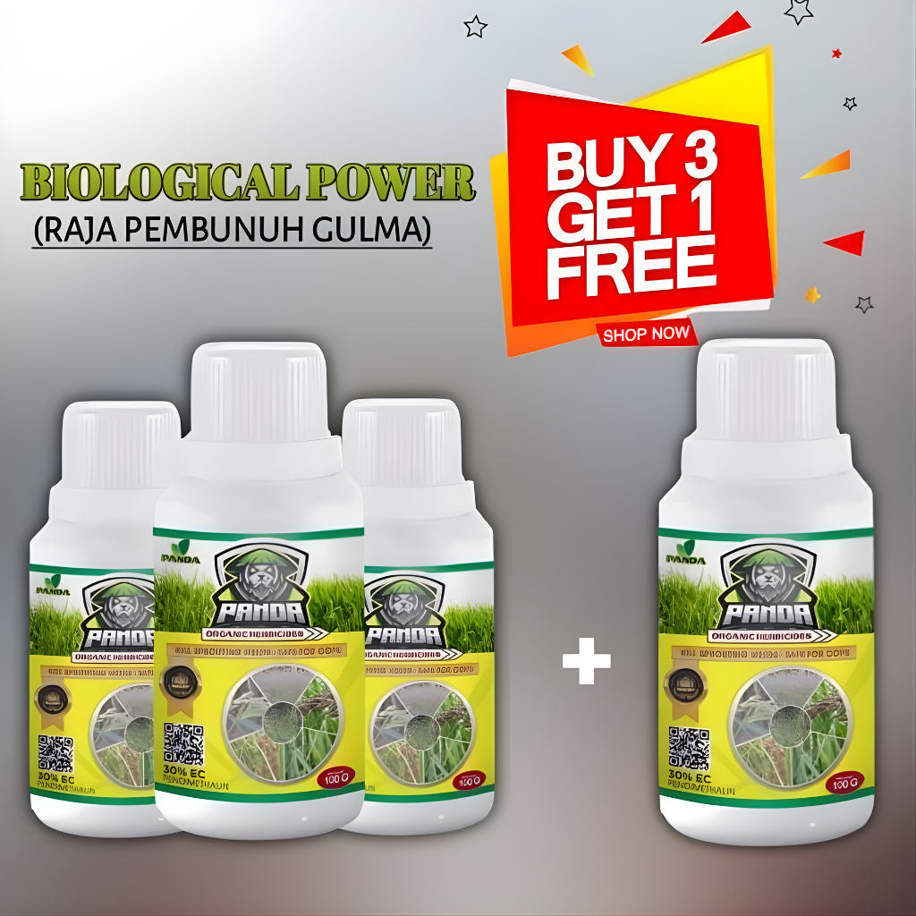 BELI 3 GRATIS 1 PANDA RAJA 100ML PEMBUNUH GULMA KILLGRASS SANGAT AMPUH / Racun Rumput Paling Ampuh