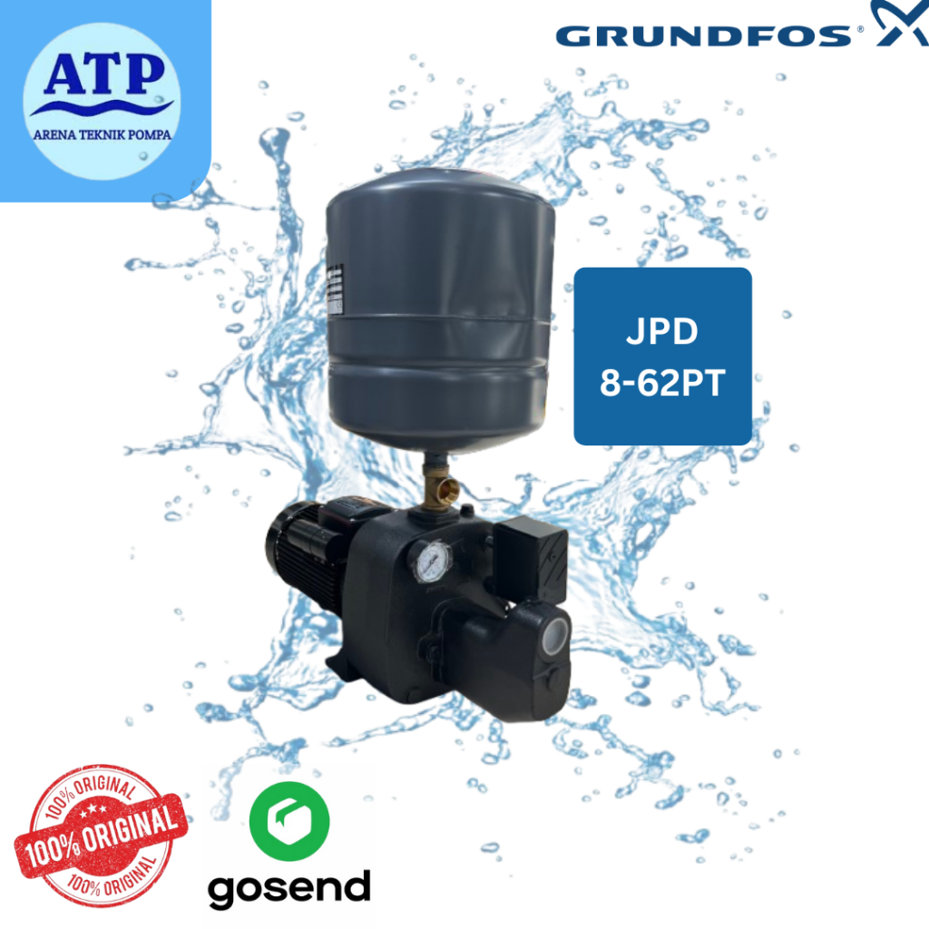 Grundfos Pompa Sumur Dalam - Jet Pump JPD 8-62