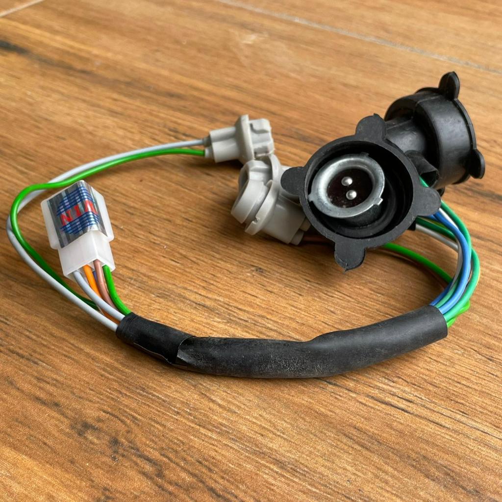 WIN Kabel Fitting Socket Lampu Depan Honda Supra Fit Old Set Kualitas Premium