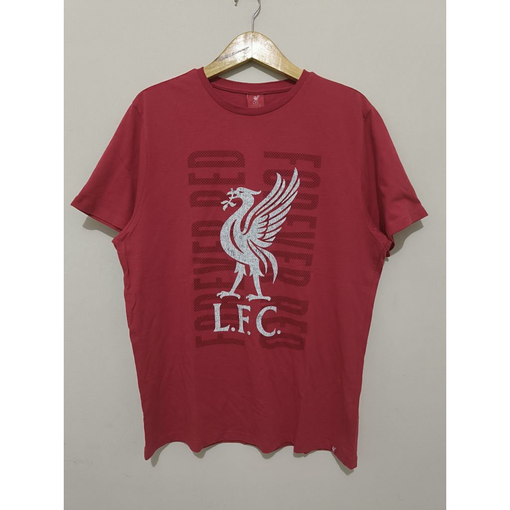 Kaos Official Merchandise Liverpool Forever Red Big Logo L