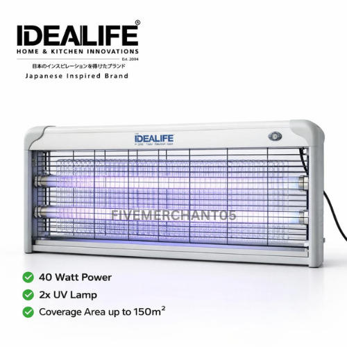 Lampu Nyamuk Idealife IL 40 W Insect Killer Pest Pengendali Hama IL-40 Pest Control Idealife IL-40