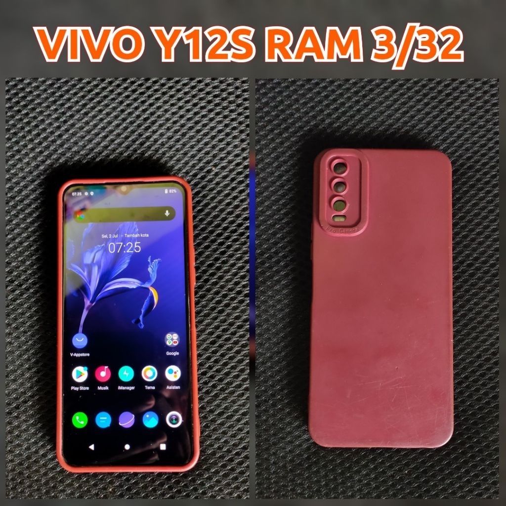vivo y12s ram 3/32