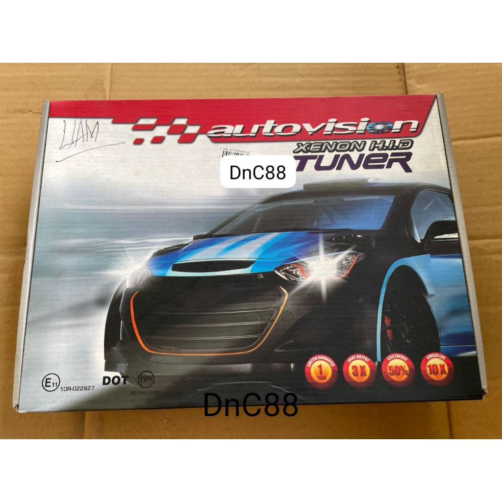 Lampu HID Tuner H4 Autovision 6000K