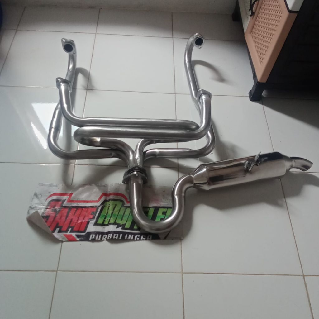 knalpot vw kodok silincer model botol