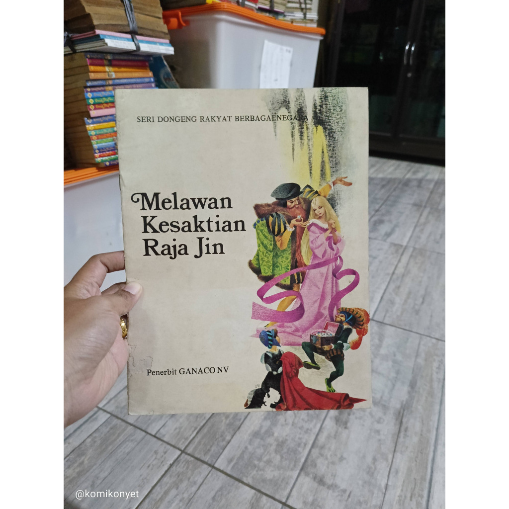Buku Cerita Anak Klasik Seri Dongeng Rakyat Berbagai Negara Penerbit Ganaco NV Melawan Kesaktian Raj