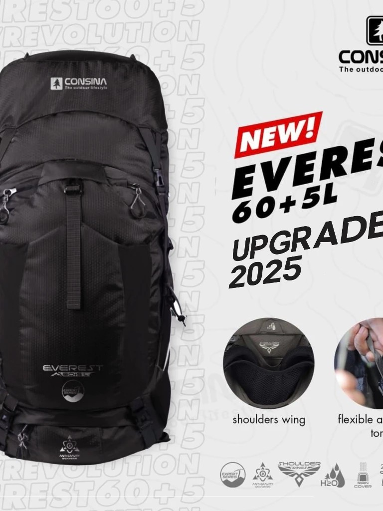 Consina Everest Batch 3 Gen 3 Carrier 60+5 L Upgrade 2025