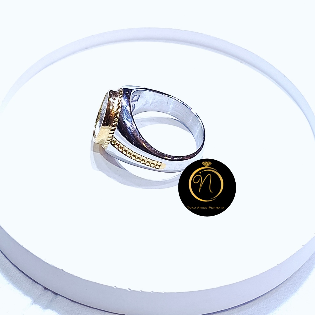 Ring Cincin Emban Titanium Super Premium Dim 9x11
