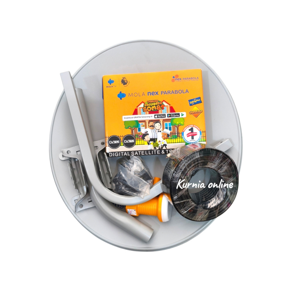 Parabola mini odu 45cm kuband paket receiver nex parabola