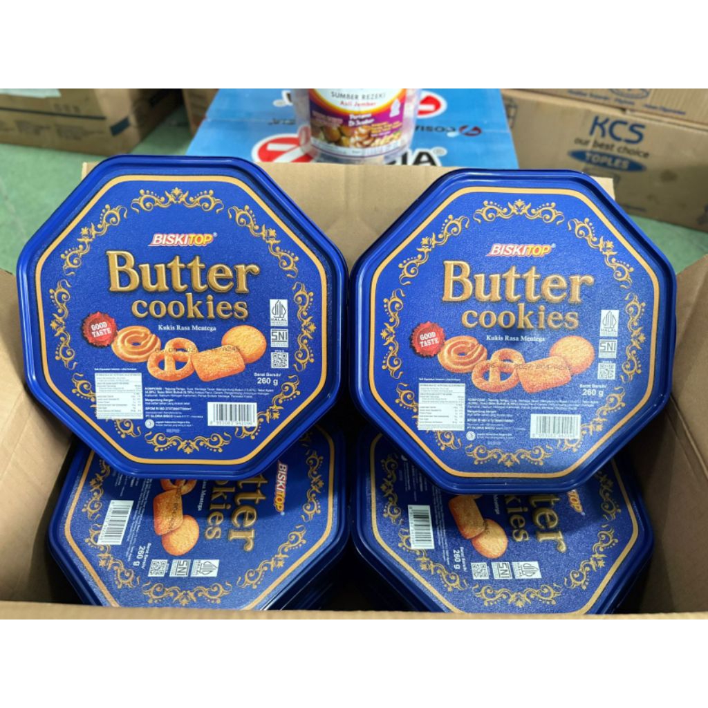 Biskitop butter cookies