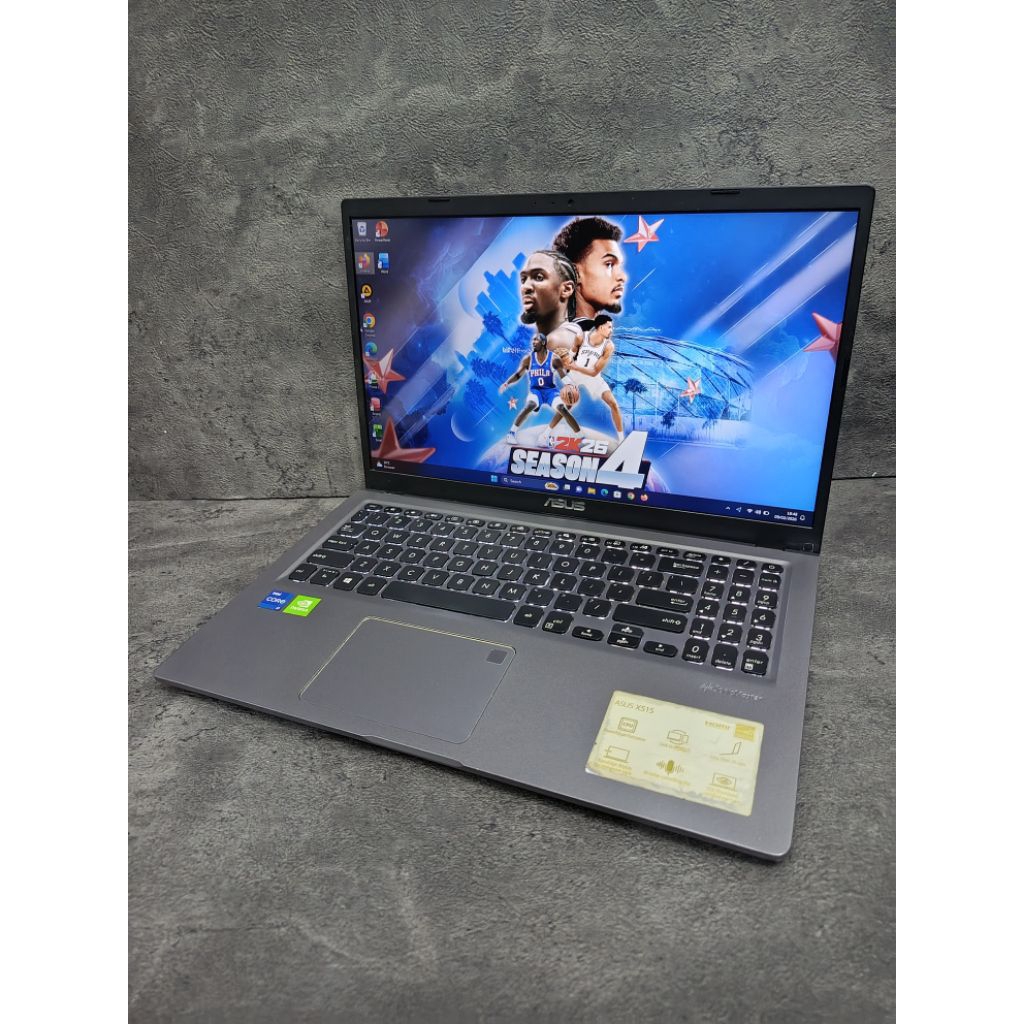 Laptop Desain Grafis dan Gaming Tipis Asus VivoBook X515EP Intel Core i7-1165G7 RAM 8GB SSD 512GB Nv