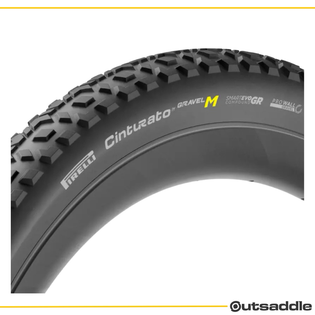 Ban Sepeda Gravel PIRELLI CINTURATO GRAVEL M 700x40c Tubeless Ready Grip Maksimal di Medan Campuran