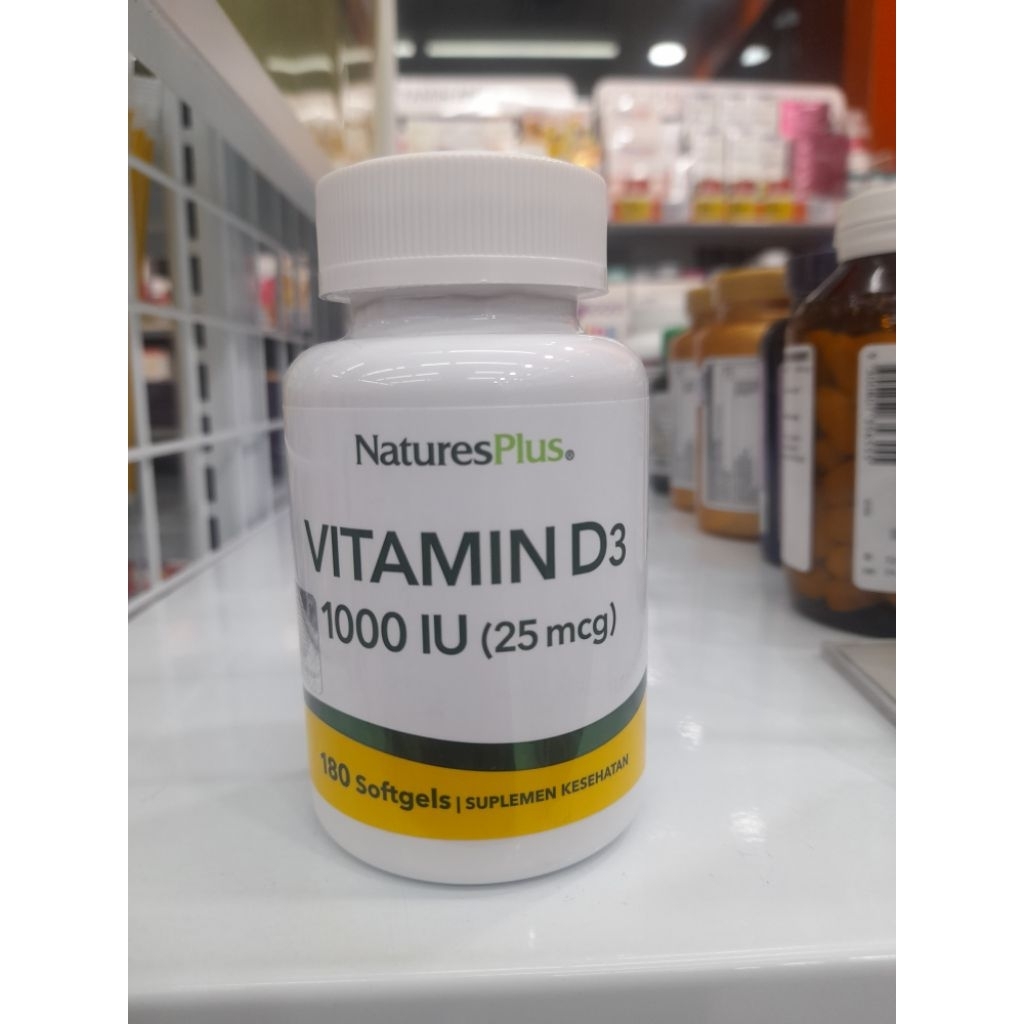 Natures plus vitamin D3 1000iu