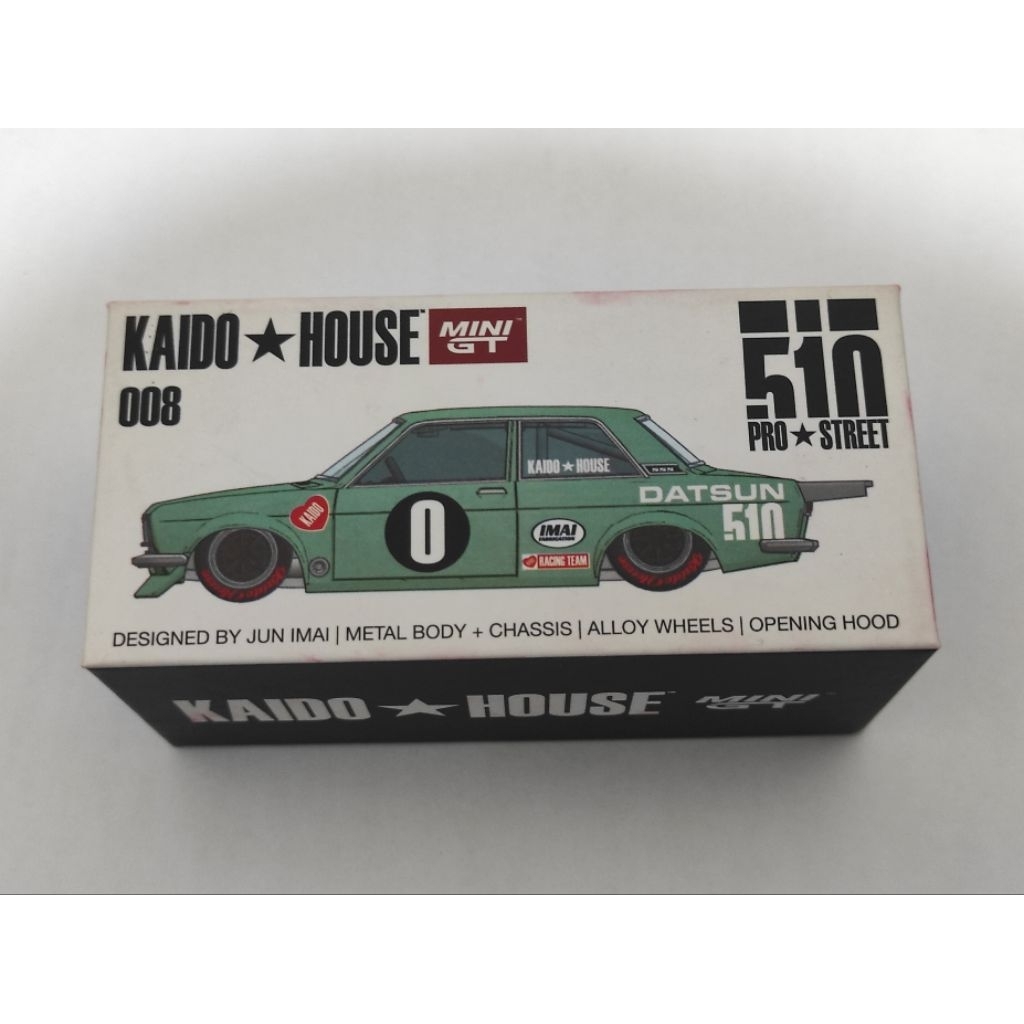 MiniGT Kaido House Datsun Hijau