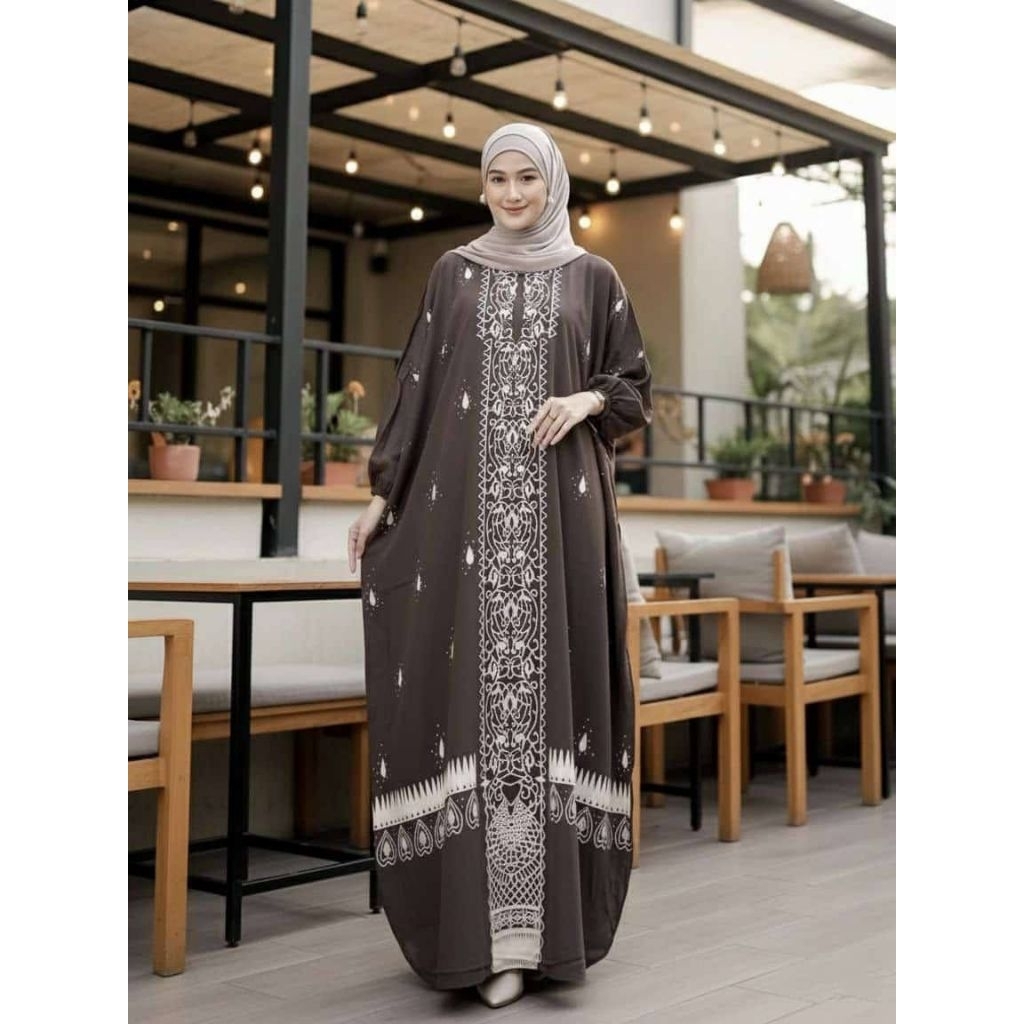 Medina Kaftan Rayon Premium Busui