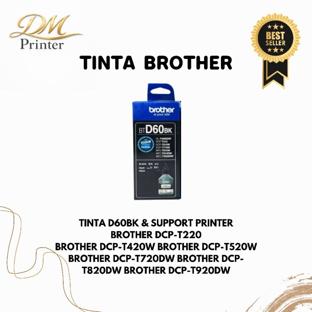 tinta brother  BTD60bk