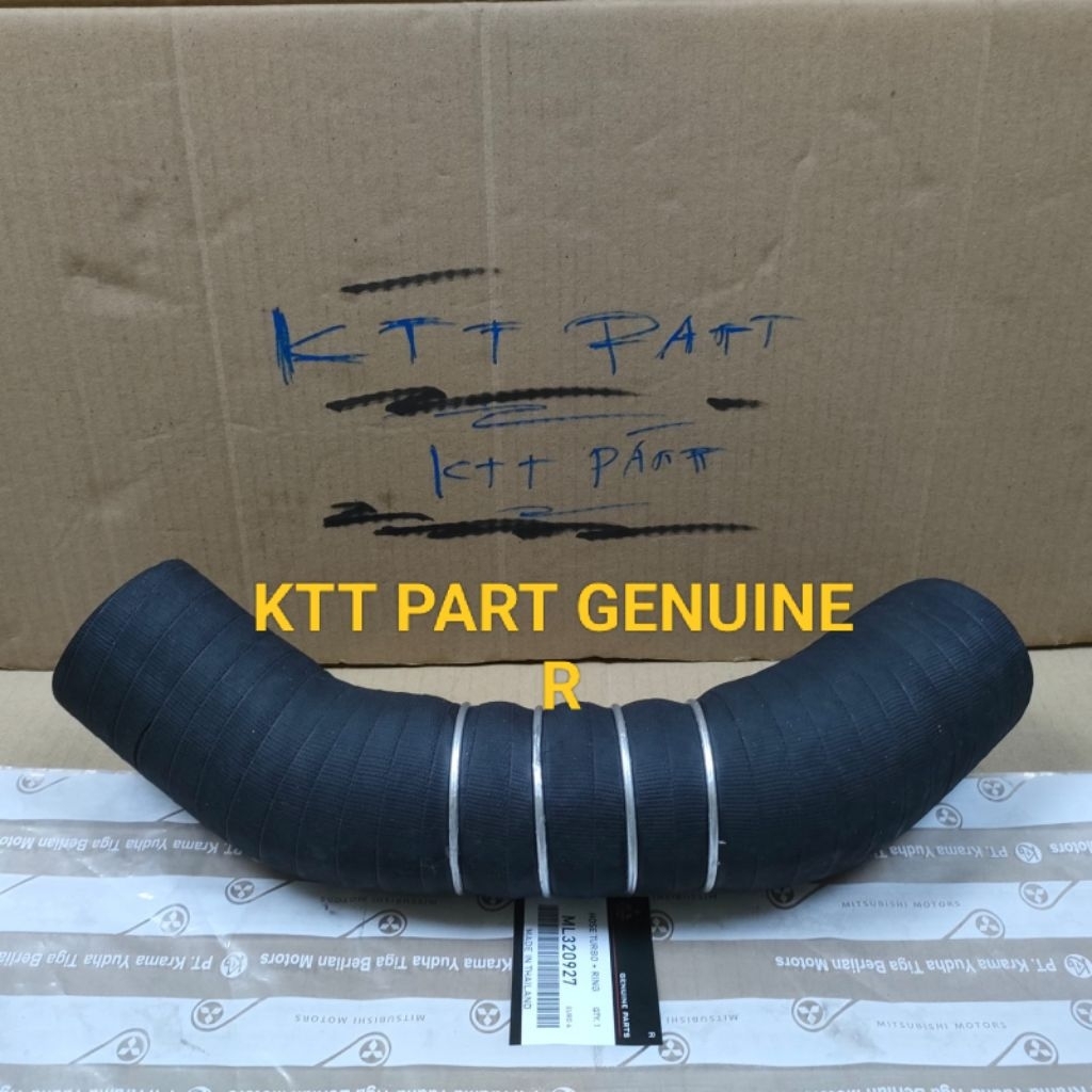 SELANG TURBO INTERCOOLER MITSUBISHI CANTER EURO 4 HITAM ASLI