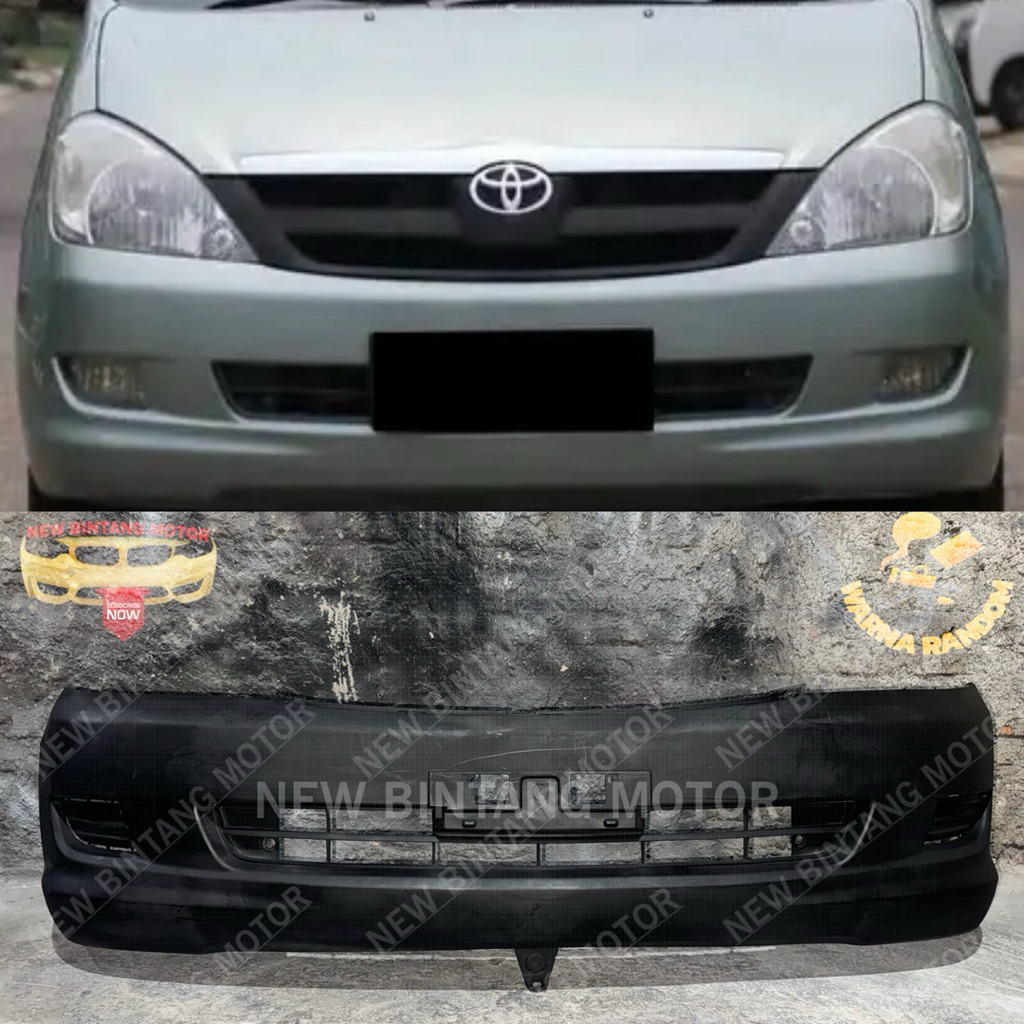 Bumper depan toyota innova 2005 2006 original