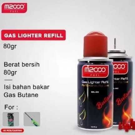 Refill Gas Korek Api M2000 - 80gr, Cocok untuk Korek dan Senapan