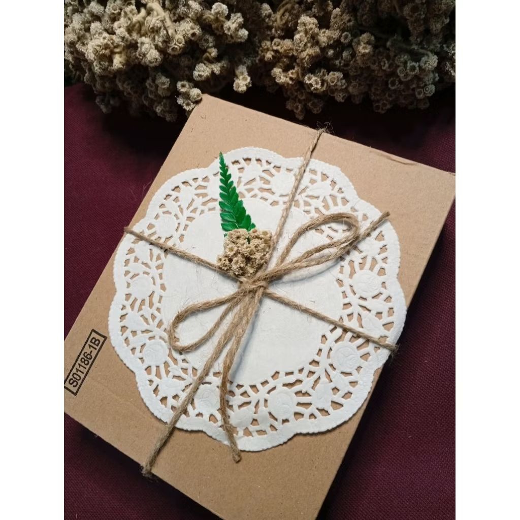 Rangkaian Bunga Kering Hiasan Hampers Dll