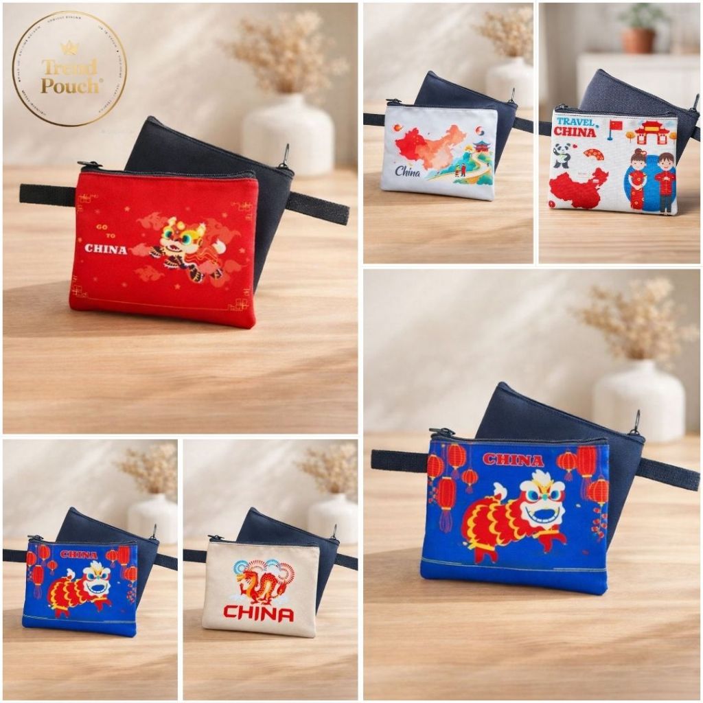 [HARGA GROSIR] Dompet Souvenir Pernikahan | Sovenir Dompet Printing Motif China Cina