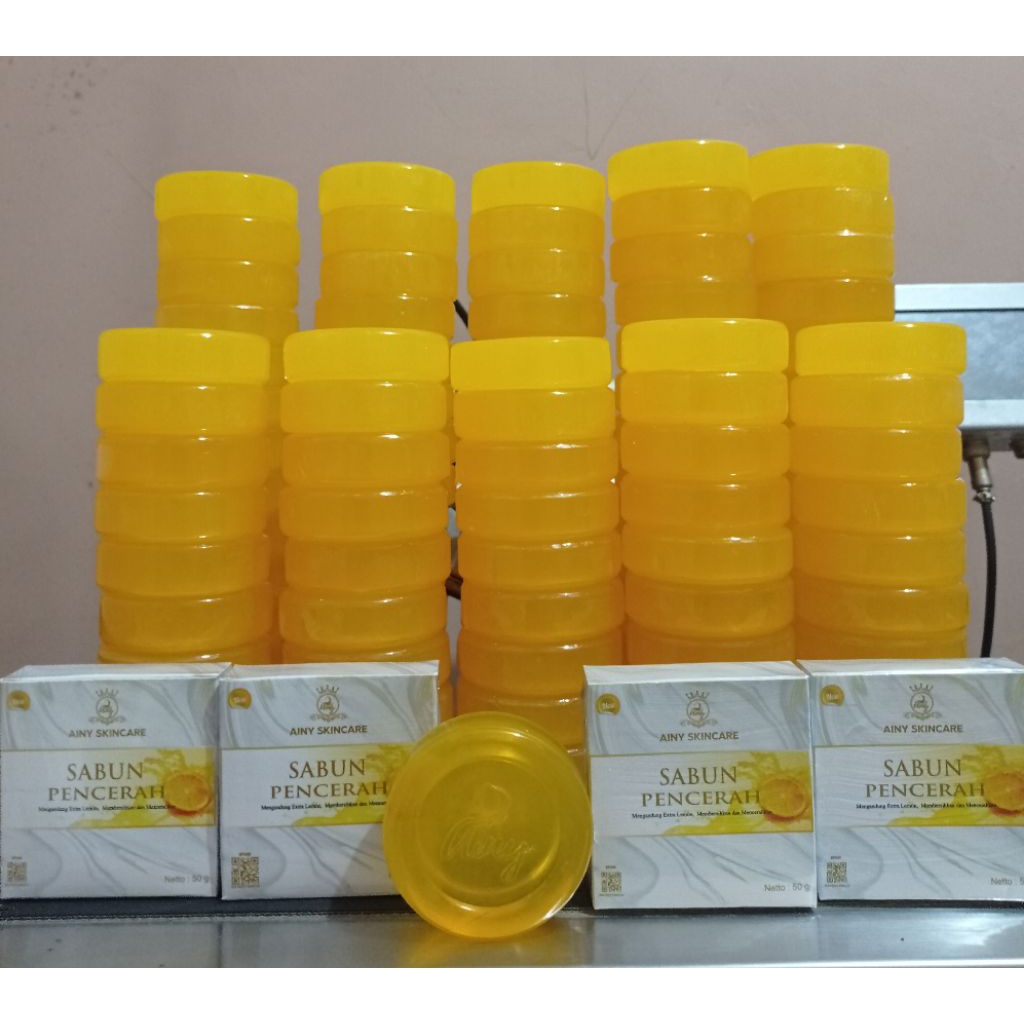 Sabun Wajah Pencerah Ainy Skincare BPOM (Tanpa Dus)