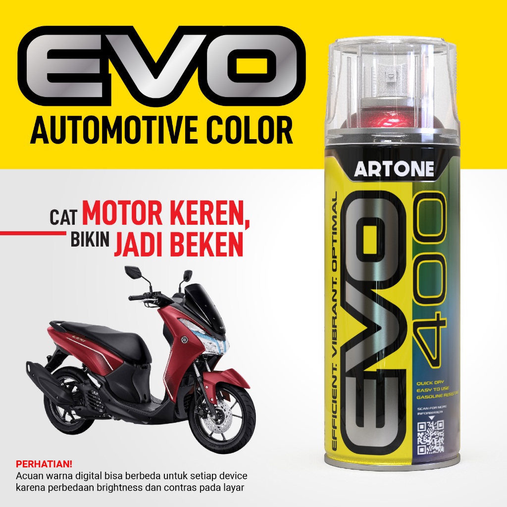 Cat Semprot motor ARTONE EVO - Lexy red matte