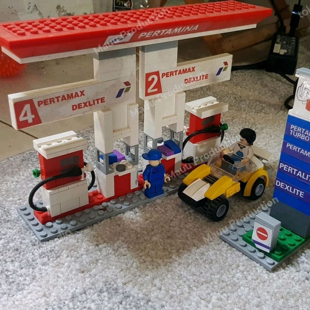 Puzzle SPBU Pertamina (LEGO) EDISI KOLEKSI