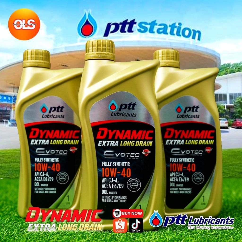 PTT D1040 DYNAMIC [1L] EXTRA LONG DRAIN SAE 10W-40 [1L] API CJ-4; ACEA E4/E6/E7/E9-12