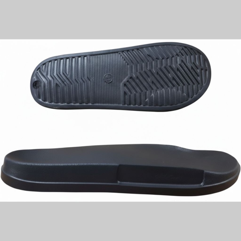 Outsole 9001 Hitam Bahan Pylon Ringan dan Empuk Cocok Untuk Sandal Slide Pria Sandal Slip On Sandal 