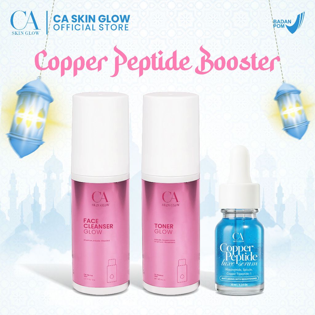 Paket Copper Peptide Booster isi 3 CA SKIN GLOW
