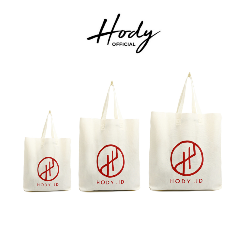 Hody - TOTEBAG CREAM by Hody Tas Hody Bungkus Tas Sepatu Dompet