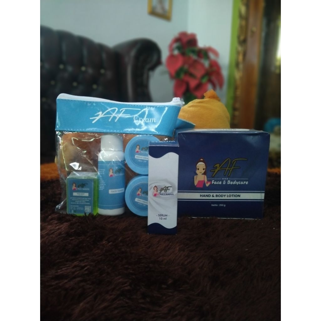 Cream Af  Double Glow + Serum Af + Handbody Af
