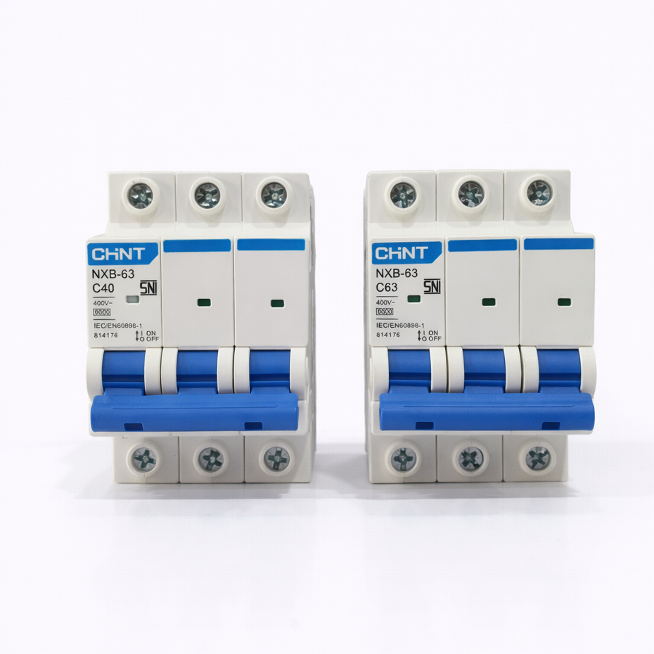 MCB Listrik 3 Phase Chint 40, 63 Ampere