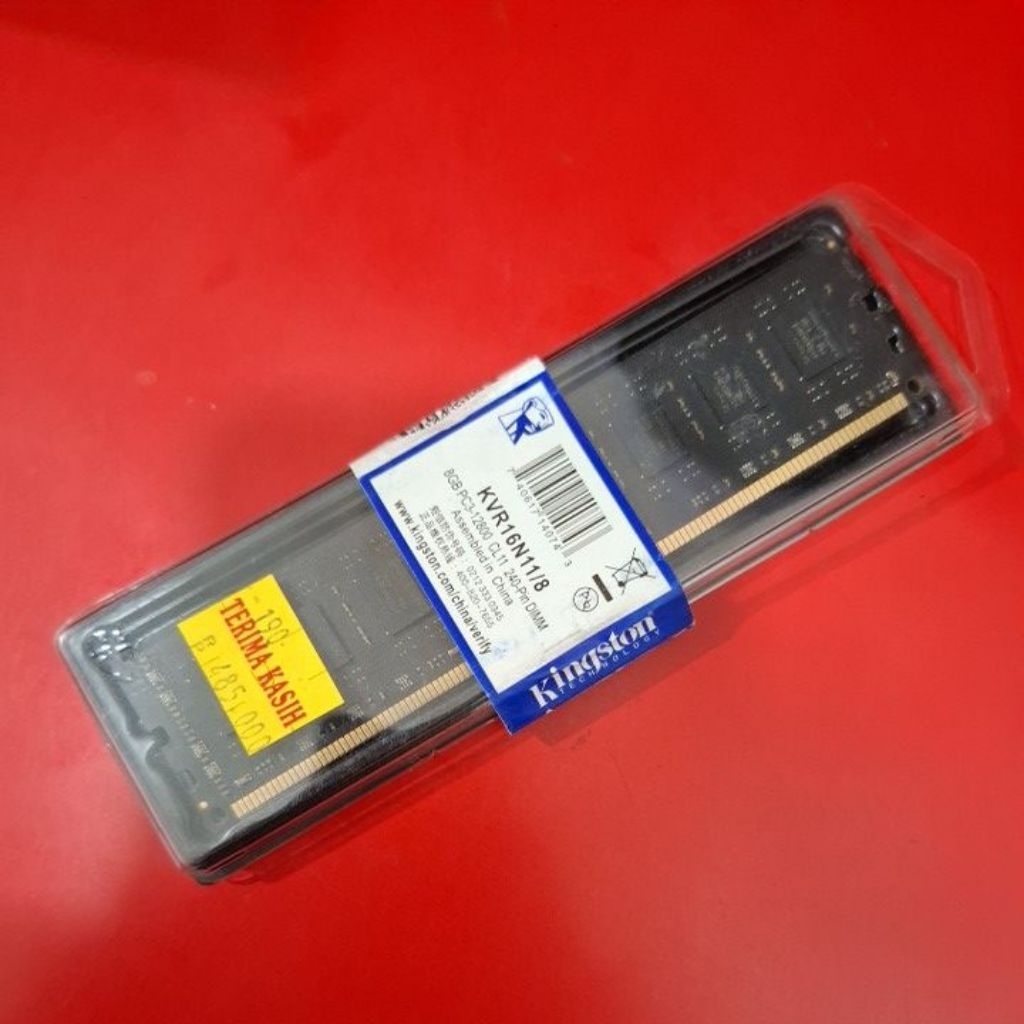 Ram Kingston longdim 8gb ddr3
