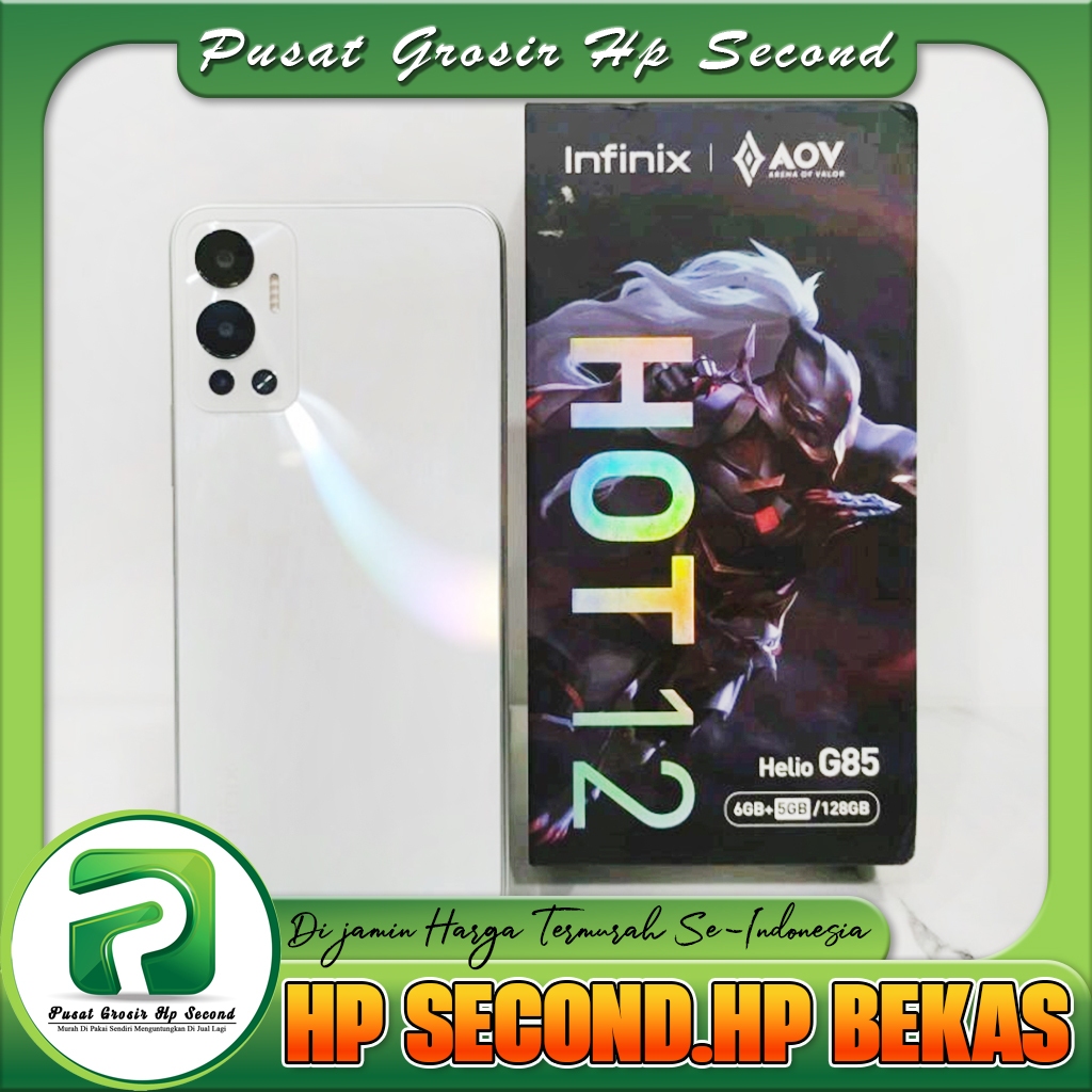 Infinix Hot 12 Ram 6 Rom 128GB ( Second )