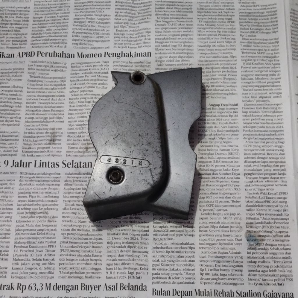 tutup gear yamaha crypton ori bekas