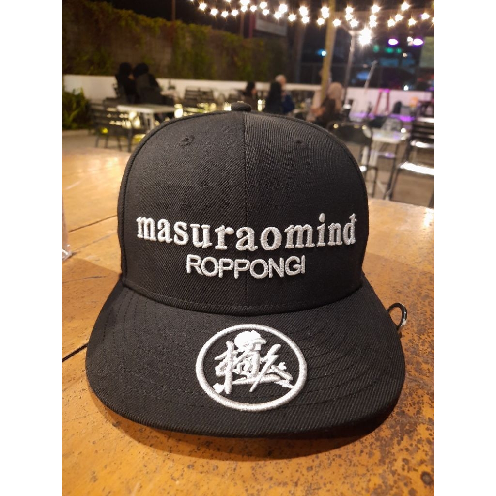 Topi Fitted New Era X Masuraomind Roppongi Mastermind Japan 7 3/8