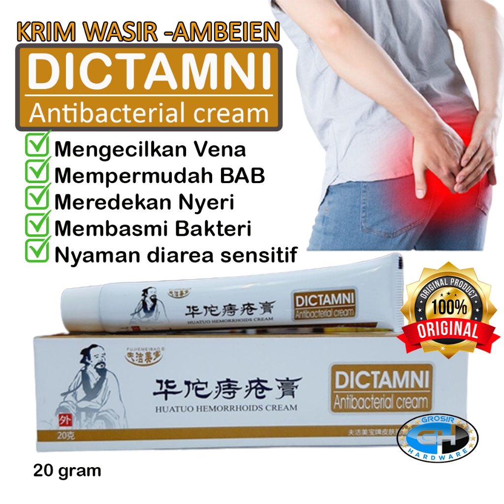 SALEP OLES AMBEIEN DICTAMNI 100% Vitacid0,025 Mengurangi Penyumbatan Vena Rongga Anus