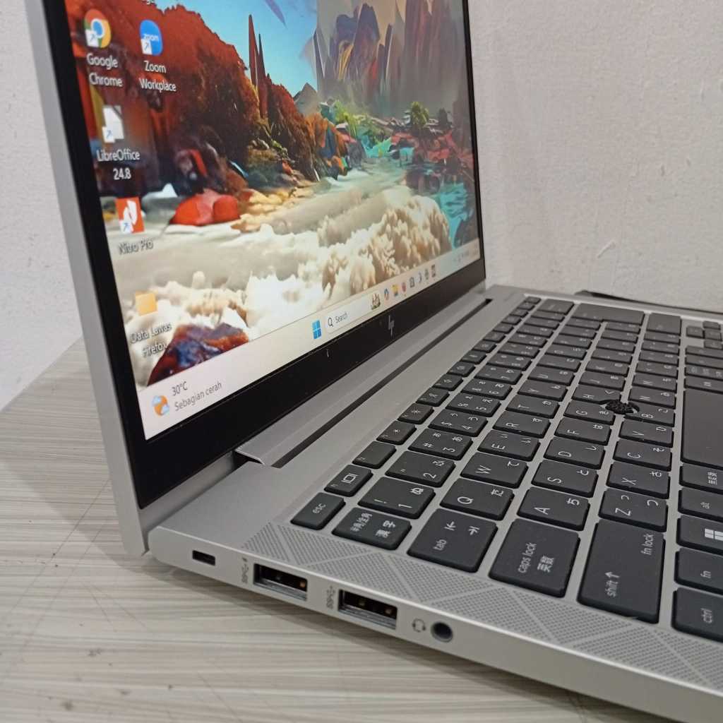 Laptop HP 840 G8 Ram 8GB core i5 gen11 silver slim ssd 256gb PROMO FEBRUARI