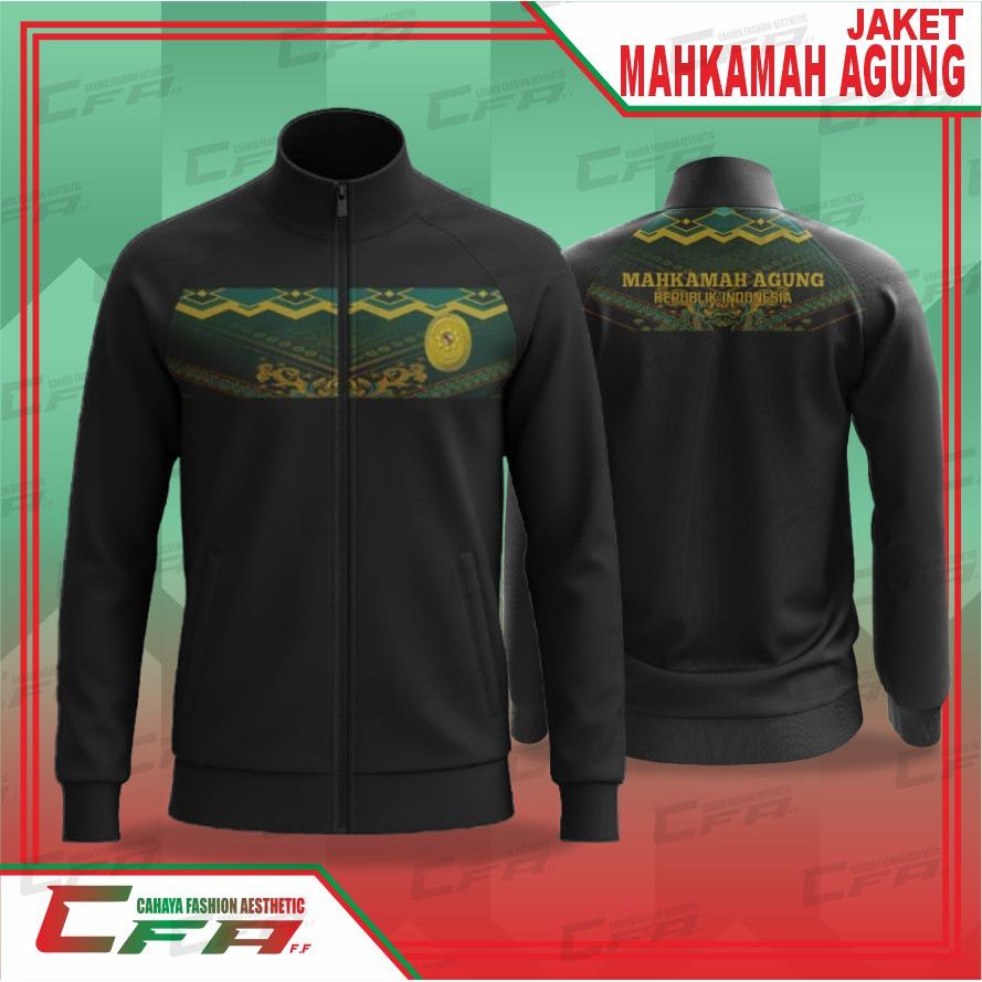 CFA JAKET TRACKTOP MA (Mahkamah Agung) JAKET OLAHRAGA MA BAHAN DIADORA PREMIUM