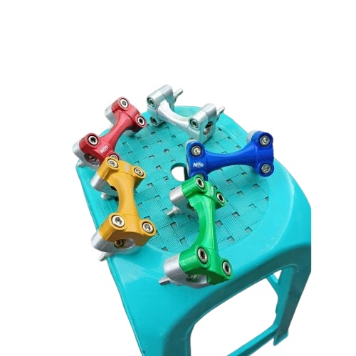 Racer Stang Stir Triumph CNC Asli + Cagak racer Triumph (1set ) X