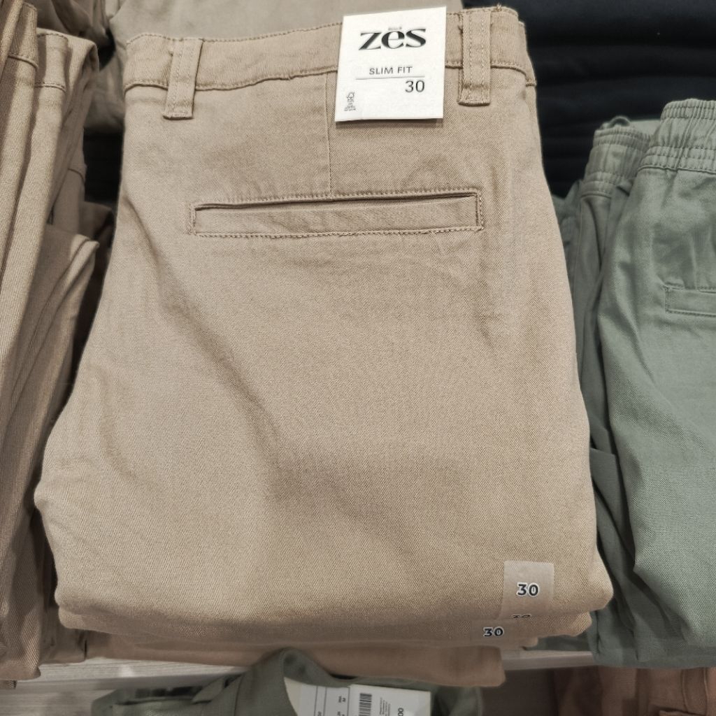Zes celana chinos pria dewasa Size 30 - 36