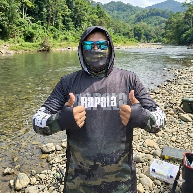 Jersey Rapala Hoodie Long Sleeve BKGR Green Camo - Original